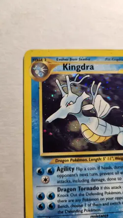 2000 Kingdra 8/111 - Neo Genesis Holo Rare - Pokemon TCG - MP - Image 5