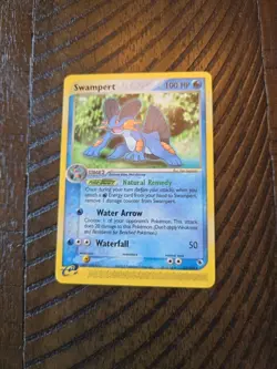 Pokemon TCG Swampert EX Ruby and Sapphire 23/109 Regular Rare - Image 1