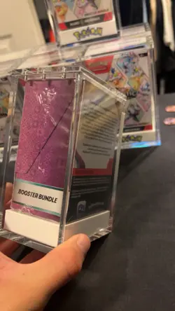 Pokemon TCG Sealed Paldea Evolved Booster Bundle With Acrylic Case! - Image 2