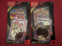 Pokemon TCG MEGA EVOLUTION DRIFLOON & DRIFBLIM Checklane Sealed Blister Packs - Image 1