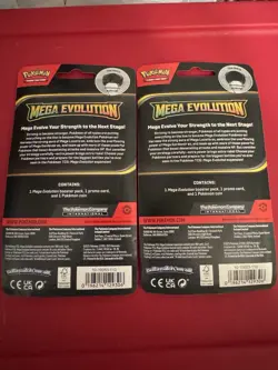 Pokemon TCG MEGA EVOLUTION DRIFLOON & DRIFBLIM Checklane Sealed Blister Packs - Image 5