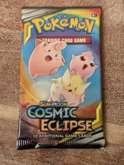 Pokemon TCG Sun & Moon Cosmic Eclipse Booster Pack (Random Pack Art) 820650805899 - Image 1