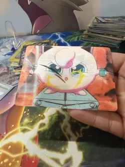 1998 Pokemon Jigglypuff Pioneer Viz Video PIKA-0022D 3D Lenticular Promo - Image 2