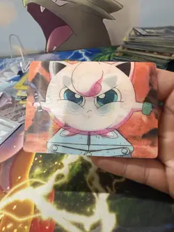 1998 Pokemon Jigglypuff Pioneer Viz Video PIKA-0022D 3D Lenticular Promo - Image 3