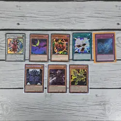 Yugioh Card Lot Of 8 Holographic 1996 Vintage 1st Edition Limited Edition - Image 1