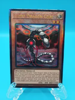 Yugioh Cyber Dragon Core RA04-EN013 Prismatic Ultimate Rare NM - Image 1