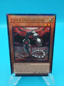Yugioh Cyber Dragon Core RA04-EN013 Prismatic Ultimate Rare NM - Image 2
