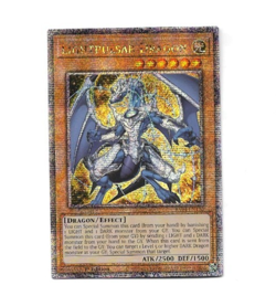 Yugioh Yu-Gi-Oh! Lightpulsar Dragon RA04-EN176 Quarter Century Secret Rare - Image 1