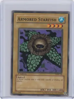 Armored Starfish 1st Edition LOB-116 Yu-Gi-Oh - Image 1