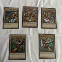 Yu-Gi-Oh Exodia The Fobidden One Full Set - Image 1