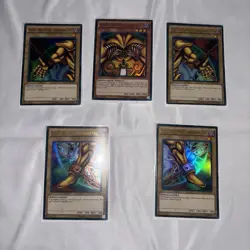 Yu-Gi-Oh Exodia The Fobidden One Full Set - Image 2