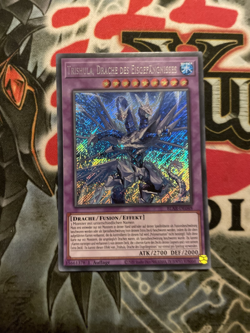 Yugioh Trishula, The Dragon Of Icy Imprisonment BLAR-EN048 German 1st Ed NM - Image 1