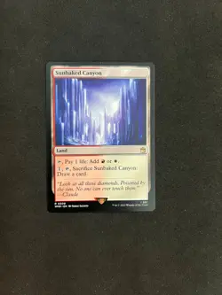 Sunbaked Canyon #309 [Doctor Who] Magic MTG Cards LP - Image 1