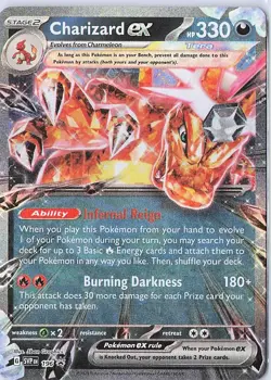 Charizard ex Promo SV: Scarlet & Violet Promo Cards 196 NM - Image 1