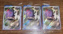 POKEMON TCG Journey Together Lot Of 3 SEALED N’S ZORUA 189 ETB Promo Cards - Image 1