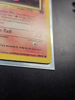 Team Rocket Charmander 1st edition 50/82 Pokemon Card Non Holo Common - Image 4