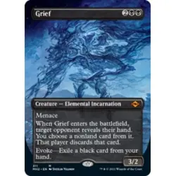 GRIEF (BORDERLESS) Modern Horizons 2 Magic MTG MINT CARD - Image 1