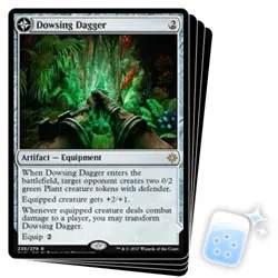 DOWSING DAGGER X4 Ixalan XLN Magic MTG MINT CARD - Image 1