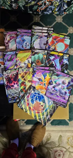 Pokemon OVERSIZED Jumbo Cards Lot of 17 TCG Cards - Image 1
