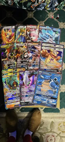 Pokemon TCG Jumbo Card Lot 14 Cards - Image 1