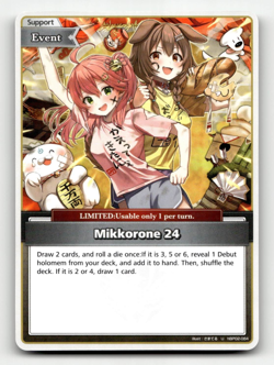 hololive OFFICIAL CARD GAME Mikkorone 24 (U) - Quintet Spectrum - Image 1