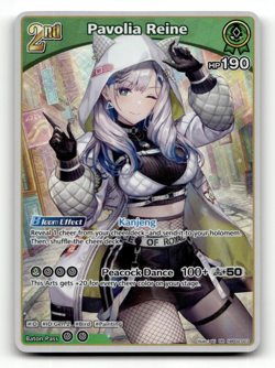 hololive OFFICIAL CARD GAME Pavolia Reine (RR) hBP02-023 - Quintet Spectrum - Image 1