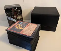 MTG Warhammer 40k Commander Deck - The Ruinous Powers - Opened/Sleeved/Deck Box - Image 1