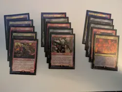 MTG Warhammer 40k Commander Deck - The Ruinous Powers - Opened/Sleeved/Deck Box - Image 4