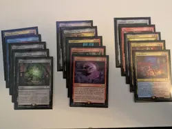 MTG Warhammer 40k Commander Deck - The Ruinous Powers - Opened/Sleeved/Deck Box - Image 5