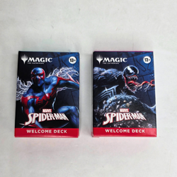 SDCC 2025 Magic MTG Marvel Spiderman / Venom - Blue & Black Welcome Decks Hasbro - Image 1