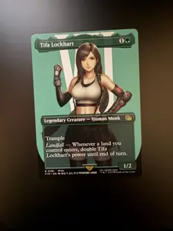 MTG Final Fantasy Tifa Lockhart Borderless 0391 Non-Foil - Image 1