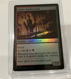 Spider Manifestation (# 148) - MTG - Marvel's Spider-Man - FOIL - NM - Image 1