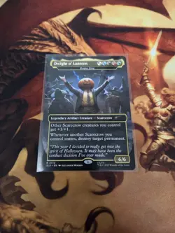 MTG Dwight O' Lantern (2170) *Foil* Secret Lair Dwight The Office MT/NM Free Shp - Image 1
