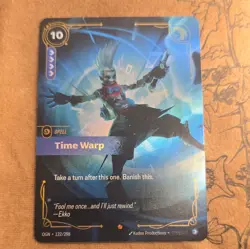 Time Warp Riftbound League Of Legends Origins Foil OGN 122/298 - Image 1