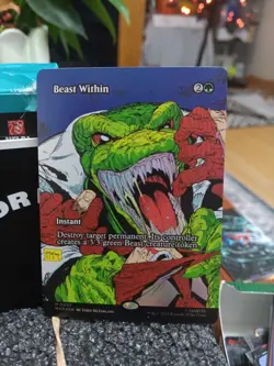 Beast Within (Borderless) Marvel Universe Eternal-Legal Foil - Image 1