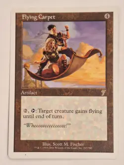 Flying Carpet - 7th Edition Core Set - Magic the Gathering MTG Nice! - Image 1