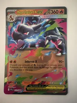 🔥 Pokemon TCG Mega Charizard EX 13/94 Phantasmal Flames PSA 🔟 contender! 👀 - Image 1