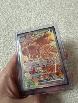 Pokemon TCG Dachsbun EX 169/142 Sv07 Stellar Crown Holo SIR Full Art NM/M - Image 2