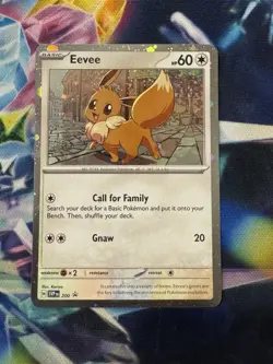 Eevee SVP200 Scarlet & Violet Black Star Promo Destined Rivals Pokemon TCG - Image 1
