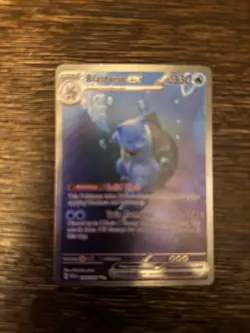 Blastoise ex 200/165 SIR Scarlet & Violet 151 English Pokemon TCG - Image 1