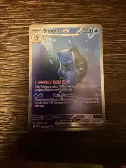 Blastoise ex 200/165 SIR Scarlet & Violet 151 English Pokemon TCG - Image 2