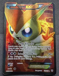 2012 POKEMON VICTINI EX 131/135 PLASMA STORM FULL ART HOLO - Image 1