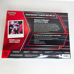 Pokemon TCG Team Rocket's Mewtwo ex Box Pokemon - NEW IN HAND - Image 3