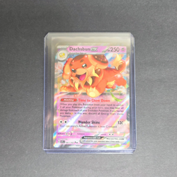 Pokemon TCG Dachsbun ex SV07 Stellar Crown 067/142 Holo Double Rare - Image 3