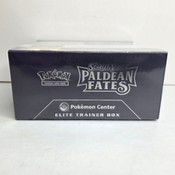 Pokemon Center Exclusive Paldean Fates ETB Elite Trainer Box Pokemon - NEW - Image 5