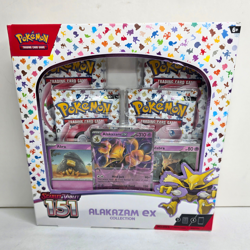 Pokemon SV 151 Alakazam ex Collection 4 Booster Pack Pokemon Box - NEW SEALED - Image 2