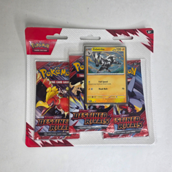 Pokemon Destined Rivals 3 Booster Pack Blister Zebstrika Pokemon - NEW SEALED - Image 1