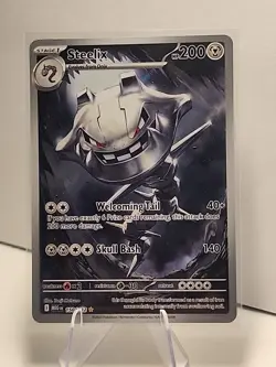 Steelix 150/132 Me01: Mega Evolution Holo Pokemon TCG NM - Image 1