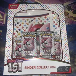 Pokemon Scarlet Violet Mew 151 Binder Collection Sealed - Image 1