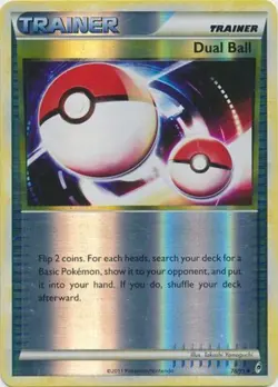 Pokemon - Dual Ball - 78/95 - Uncommon - Reverse Holo - Call of Legends - NM - Image 1